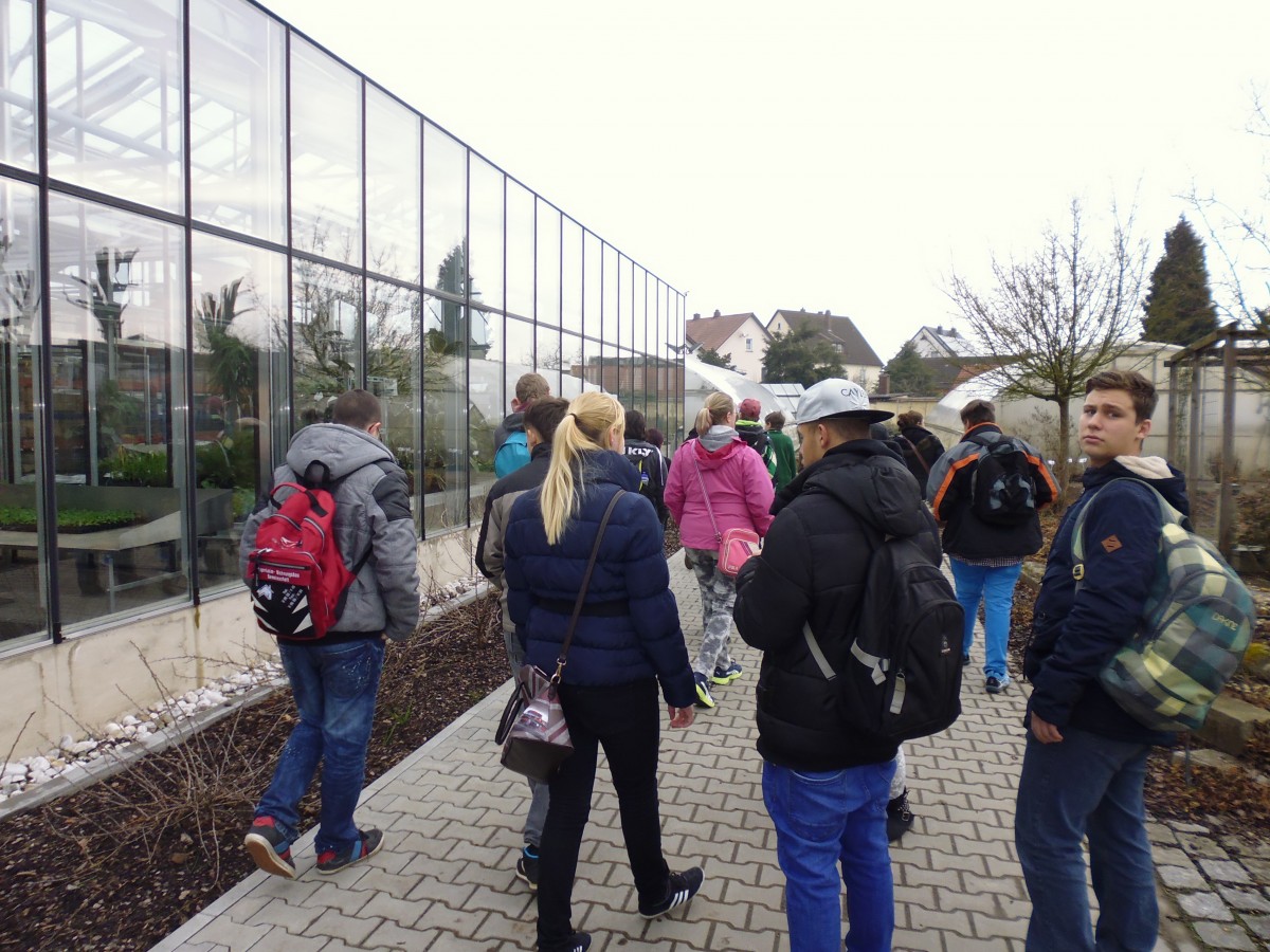 Besuch der Berufsschule in Ettmannsdorf